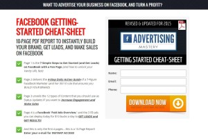 Facebook Getting Started Cheat-Sheet